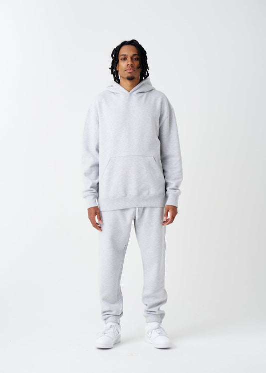 Gray Heavyweight Fleece Sweatsuit