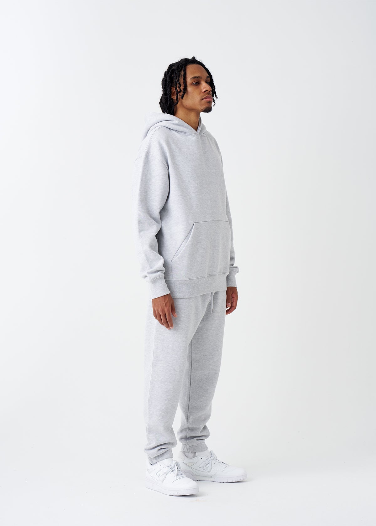 Gray Heavyweight Fleece Sweatsuit – NoveaTerra