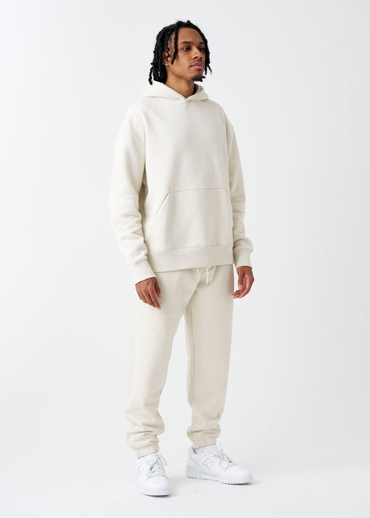 White Heavyweight Fleece Sweatsuit